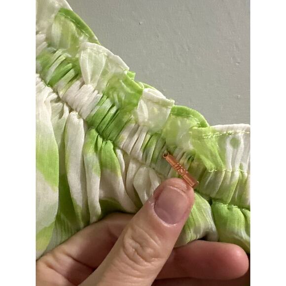 MISA Los Angeles Rumi Dress Honeydew Blossom size‎ Small New - Picture 8 of 9